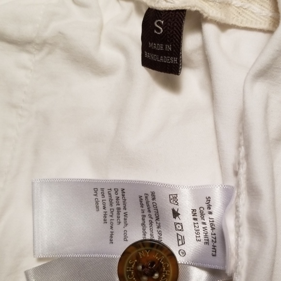 Jachs white shorts, Sz Sm - Picture 6 of 6